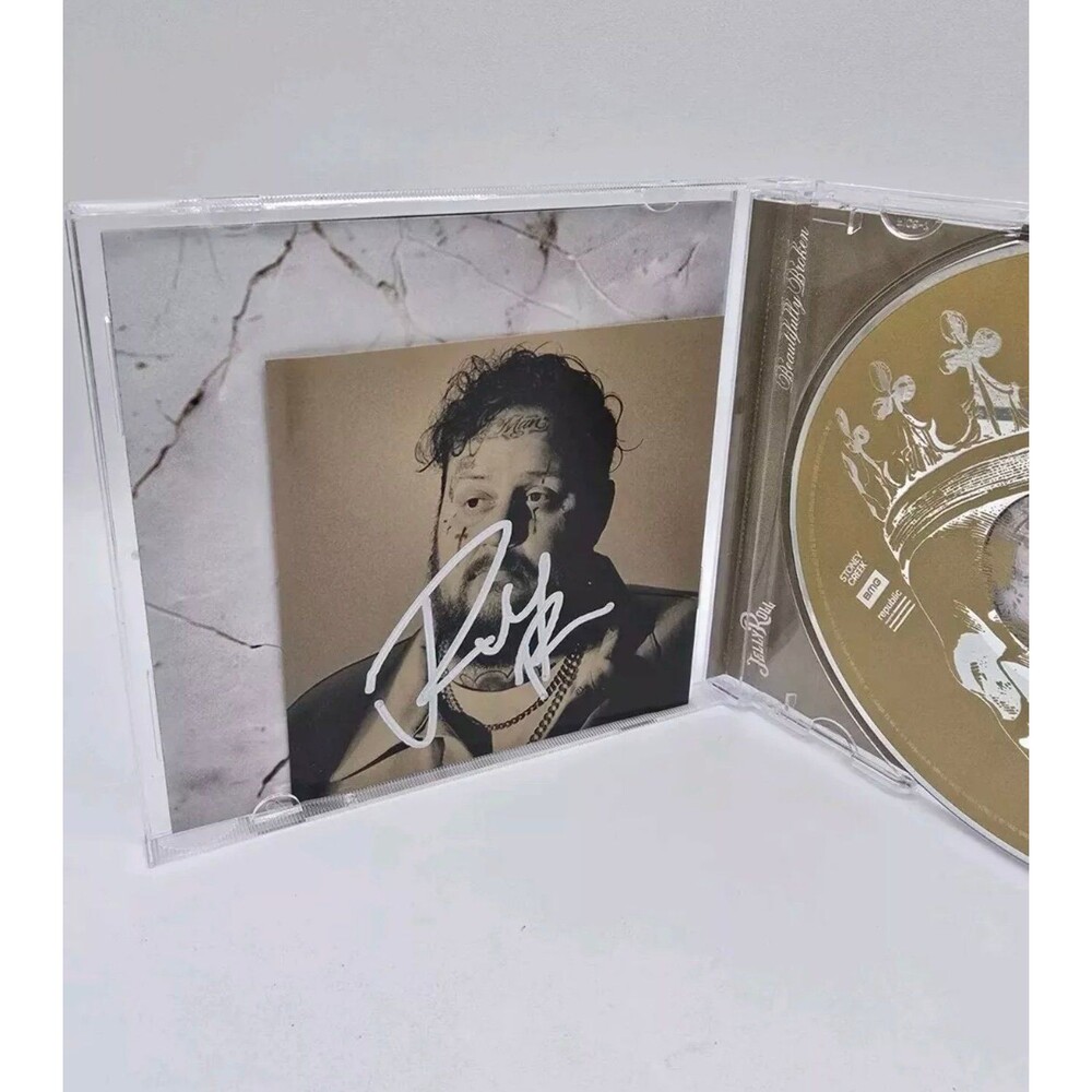 Jelly Roll Signed CD Beautifully Broken 2024 Autographed Sealed - Picture 6 of 6